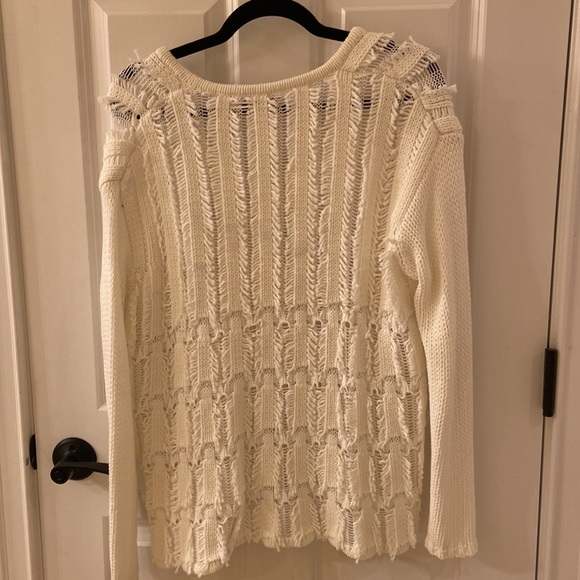 Label and Thread oversized cotton knit sweater. Size XS. Worn once. - Picture 5 of 9